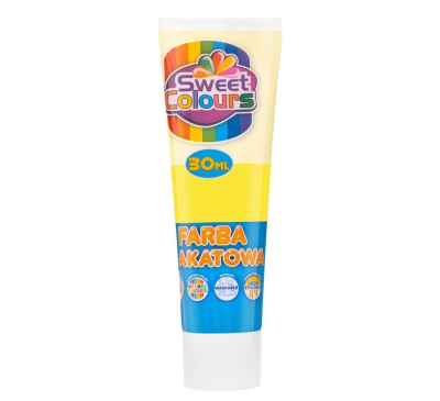Opakowanie Farba plakatowa w tubie żółta 30ml