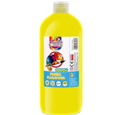 Opakowanie Farba plakatowa żółta 1000ml