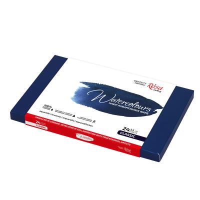 Opakowanie Farby akwarelowe w kostkach classic 24 kolory