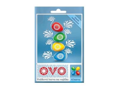 Okładka książki Farby do jajek OVO 5g. 4 kolory