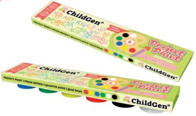 Opakowanie Farby do malowania naturalne 6 kolorów