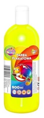 Opakowanie Farby plakatowe fluorescencyjne 500ml 6 żółte