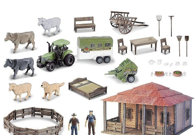 Opakowanie Farma zestaw figurek z akcesoriami i pojazdami