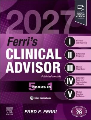 Okładka książki Ferri's Clinical Advisor 2027