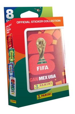 Opakowanie Fifa World Cup 2026 mini puszka z naklejkami
