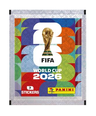 Opakowanie Fifa World Cup 2026 saszetka z naklejkami 1szt.mix