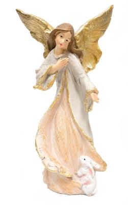 Opakowanie Figura Anioł z zajączkiem 23cm