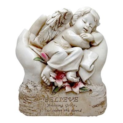 Opakowanie Figurka Anioł dłonie 16cm