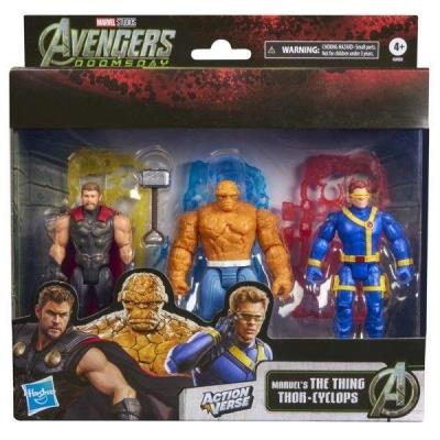 Opakowanie Figurka Avengers Actionverse 3-pak
