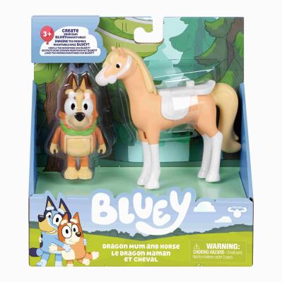 Opakowanie Figurka Bluey Chilli na koniu seria 13 BLU19315
