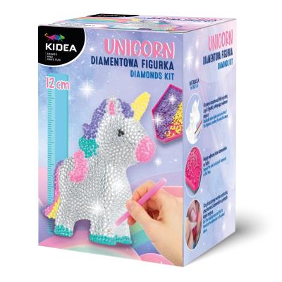 Opakowanie Figurka diamentowa unicorn KIDEA