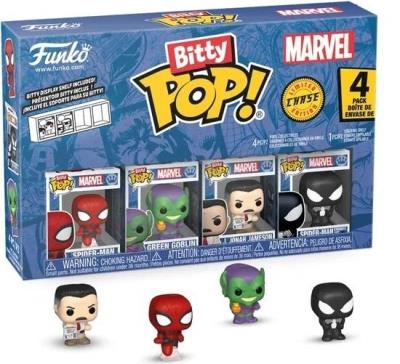 Opakowanie Figurka Funko POP Marvel: Spiderman 4-pak mix