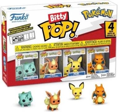 Opakowanie Figurka Funko POP Pokemon: Bulbasaur 4-pak mix