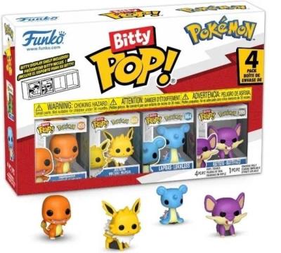 Opakowanie Figurka Funko POP Pokemon: Charmander 4-pak mix
