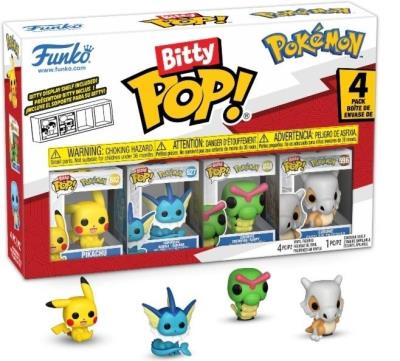 Opakowanie Figurka Funko POP Pokemon: Pikachu 4-pak mix