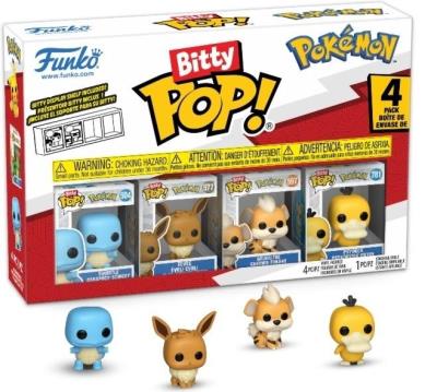 Opakowanie Figurka Funko POP Pokemon: Squirtle 4-pak mix