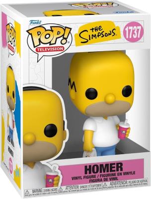 Opakowanie Figurka Funko POP The Simpsons: Homer