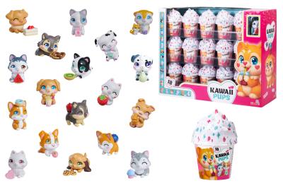 Opakowanie Figurka Kawaii Pups piesek 1szt.mix