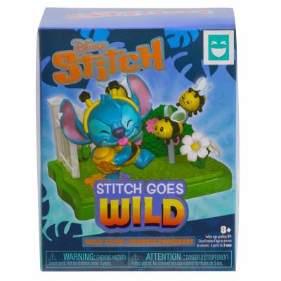 Opakowanie Figurka Kolekcjonerska w Pudełku Niespodziance Stitch Goes Wild 46457 1szt.mix