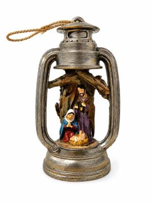 Opakowanie Figurka św. Rodzina w lampionie 14,5cm