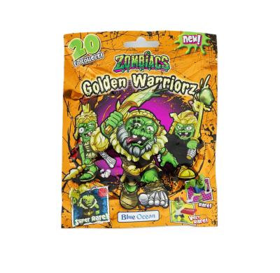 Opakowanie Figurka Zombiacs Golden Warriorz seria 2  saszetka 1szt.mix