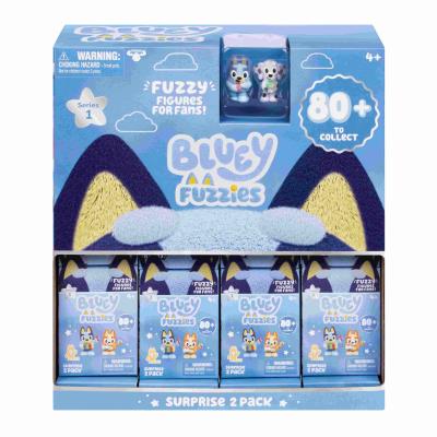 Opakowanie Figurki Bluey Fuzzies 2 sztuki seria 15 mix wzorów BLU19521