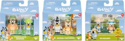 Opakowanie Figurki Bluey Rybobranie na wakacjach 1szt.mix BLU17648