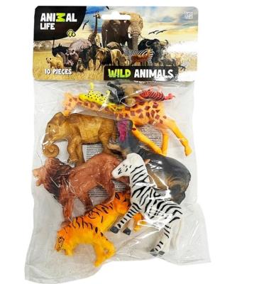 Opakowanie Figurki zwierzątka Zoo 10szt