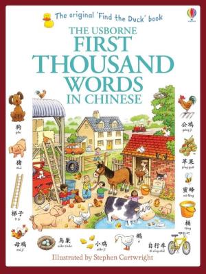 FIRST 1000 WORDS IN CHINESE. Autor: Amery Heather. SmakLiter.pl Okładka książki FIRST 1000 WORDS IN CHINESE