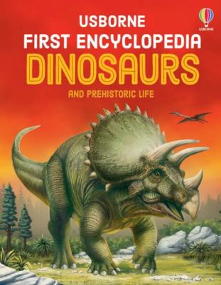 Okładka książki First Encyclopedia of Dinosaurs