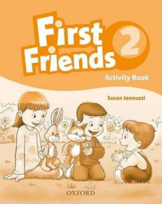 First Friends 2 Activity Book. Autor: Susan Lannuzzi. SmakLiter.pl Okładka książki First Friends 2 Activity Book