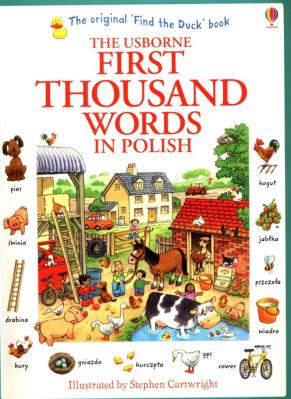 First Thousand Words in Polish. Autor: Amery Heather. SmakLiter.pl Okładka książki First Thousand Words in Polish
