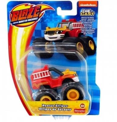 Opakowanie Fisher Price. Blaze metalowy pojazd GYC99