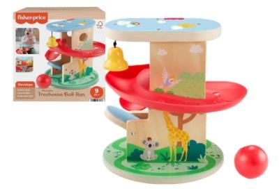 Opakowanie Fisher Price Domek z kuleczką drewniany