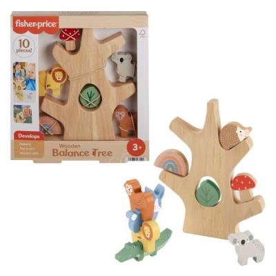 Fisher-Price. Drewniane drzewko Zestaw klocków. Wydawca: Fisher- Price. SmakLiter.pl Opakowanie Fisher-Price. Drewniane drzewko Zestaw klocków