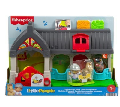 Opakowanie Fisher-Price Little People Stajnia Przyjazne konik