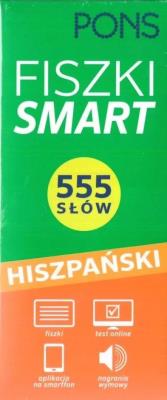 Fiszki Smart 555 słów. Hiszpański w.2022. Autor: Opracowanie zbiorowe. SmakLiter.pl Okładka książki Fiszki Smart 555 słów. Hiszpański w.2022