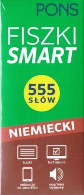 Fiszki Smart 555 słów. Niemiecki w.2022. Autor: Opracowanie zbiorowe. SmakLiter.pl Okładka książki Fiszki Smart 555 słów. Niemiecki w.2022