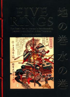Five rings wer. angielska. Autor: Boyne John, Miyamoto Musashi. SmakLiter.pl Okładka książki Five rings wer. angielska