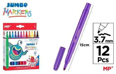 Opakowanie Flamastry Jumbo 12 kolorów