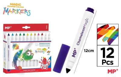 Opakowanie Flamastry magiczne kameleon 12 kolorów