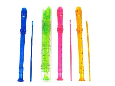 Opakowanie Flet prosty, przezroczysty 33cm