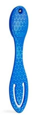 Opakowanie Flexilight - Lampka do książki Blue Geometrical
