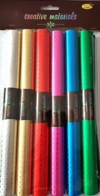 Opakowanie Folia aluminiowa tłoczona w gwiazdki 25x35cm