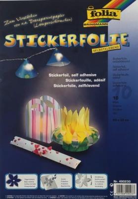 Opakowanie Folia samoprzylepna 23x33cm 10 arkuszy