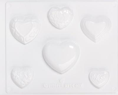 Opakowanie Foremki do gipsu Serca
