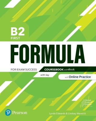 Formula. B2 First CB + key + online + eBook. Autor: Edwards Lynda, Warwick Lindsay. SmakLiter.pl Okładka książki Formula. B2 First CB + key + online + eBook
