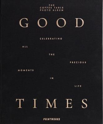 Fotoalbum - Good Times czarny. Wydawca: Printworks. SmakLiter.pl Opakowanie Fotoalbum - Good Times czarny