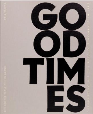 Fotoalbum - Good Times szary. Wydawca: Printworks. SmakLiter.pl Opakowanie Fotoalbum - Good Times szary