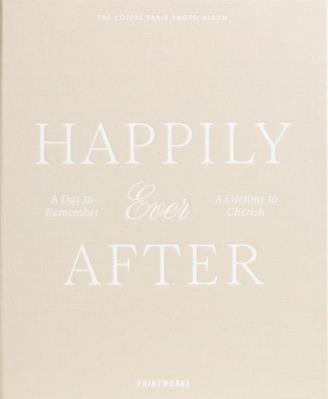 Opakowanie Fotoalbum Ślub - Happily Ever After, Beige